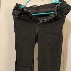 Zara womens black jeans